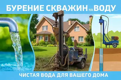 Буровая установка для скважины на воду в Минске